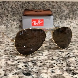 Ray Ban 3025 Aviator Polarized 001/57 58mm